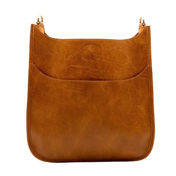 Ahdorned Camel Crossbody Bag with Strap - Picture 3 of 14